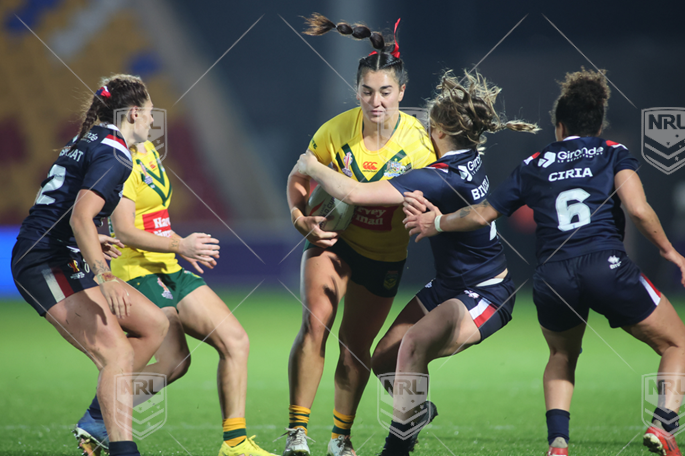 WRLWC 2022 RD02 Australian Jillaroos v France Women - Olivia Kernick