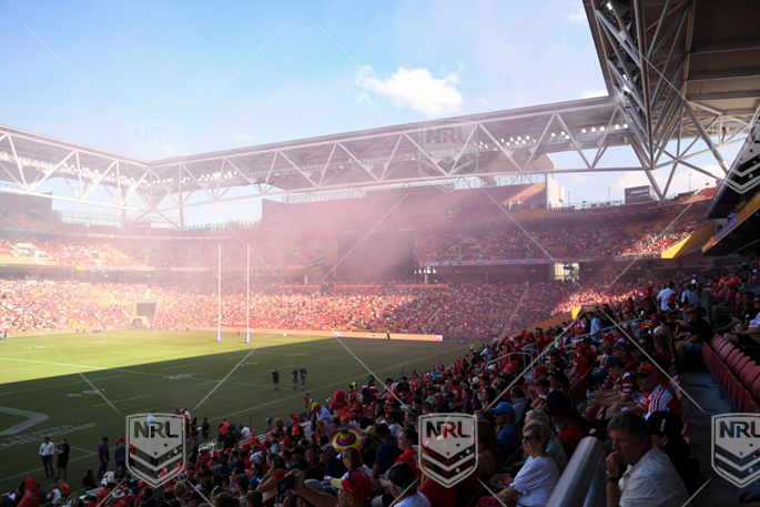 NRL 2023 RD01 Dolphins v Sydney Roosters - Stadium-View