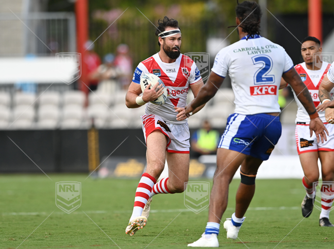 NSWC 2023 RD02 St. George Illawarra Dragons NSW Cup v Canterbury-Bankstown Bulldogs NSW Cup - Aaron Woods