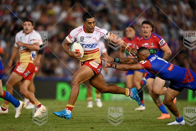 NRL 2023 RD03 Newcastle Knights v Dolphins - Connelly Lemuelu, Best Of