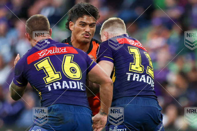 NRL 2023 RD04 Melbourne Storm v Wests Tigers - Shawn Blore