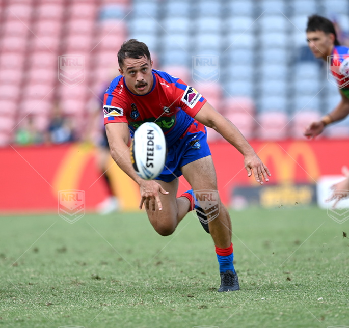 NSWC 2023 RD04 Newcastle Knights NSW Cup v Canberra Raiders NSW Cup - Liam Wilkinson