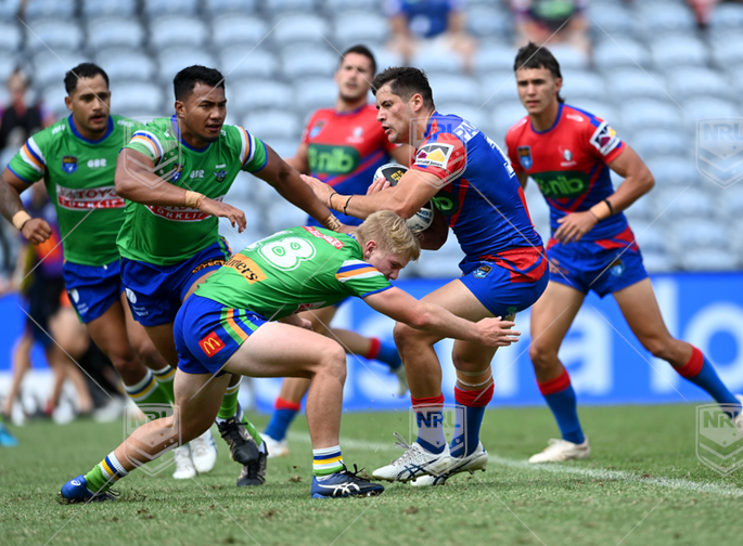 NSWC 2023 RD04 Newcastle Knights NSW Cup v Canberra Raiders NSW Cup - Ben Talty
