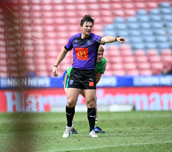 NSWC 2023 RD04 Newcastle Knights NSW Cup v Canberra Raiders NSW Cup - Referee