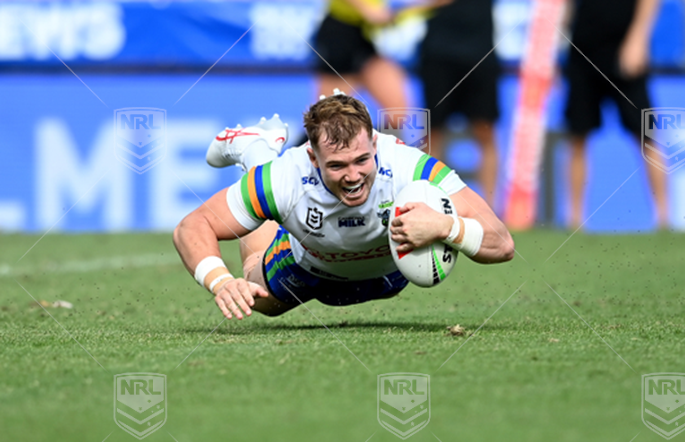 NRL 2023 RD04 Newcastle Knights v Canberra Raiders - Hudson Young, Best of
