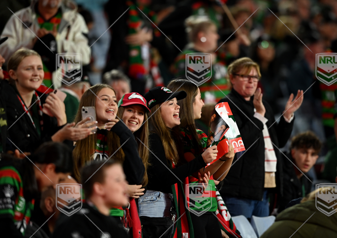 NRL 2023 RD08 South Sydney Rabbitohs v Penrith Panthers - Souths fans
