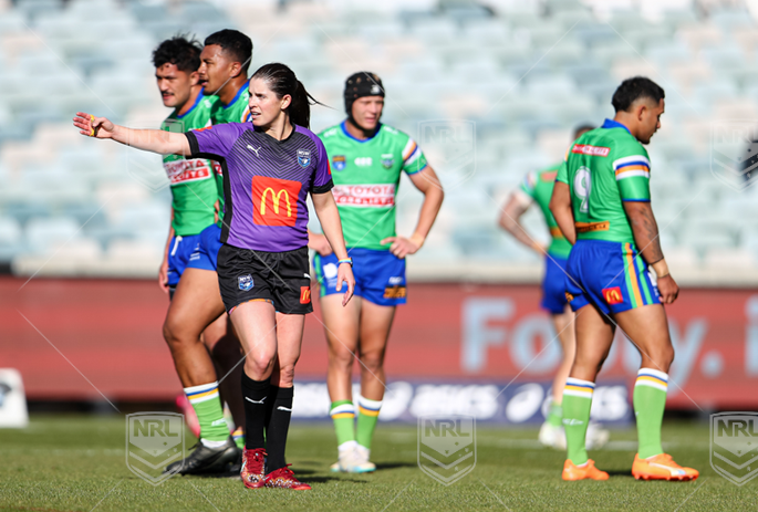 NSWC 2023 RD12 Canberra Raiders NSW Cup v Blacktown Workers Sea Eagles - Casey Badger, Referee