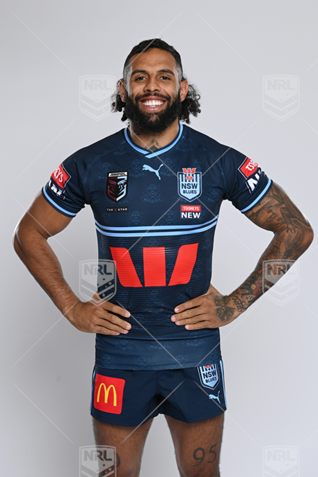 SOO 2023 RD01 Queensland v New South Wales - Josh Addo-Carr, FRONT ON HEADSHOT