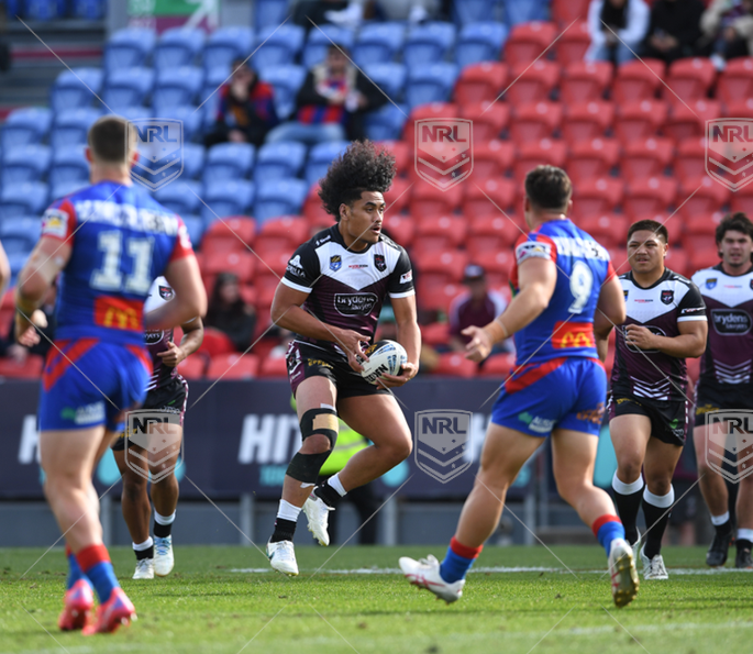 NSWC 2023 RD13 Newcastle Knights NSW Cup v Blacktown Workers Sea Eagles - Christian Tuipulotu