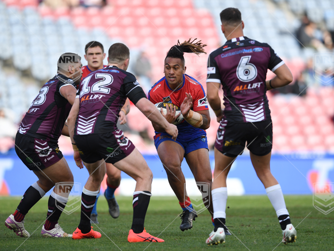 NSWC 2023 RD13 Newcastle Knights NSW Cup v Blacktown Workers Sea Eagles - John Toleafoa