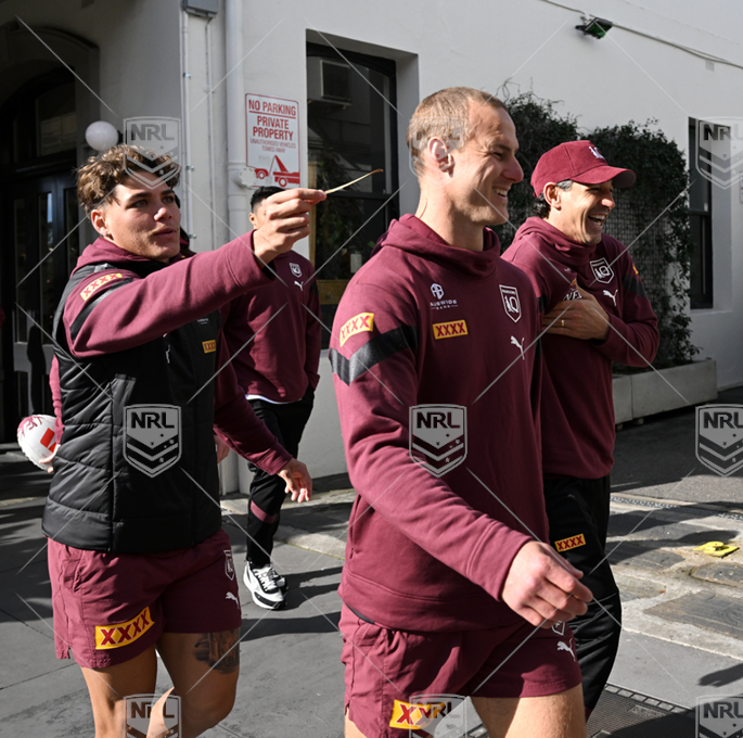 2023 QLD Team Walk Adelaide - Daly Cherry-Evans Reece Walsh