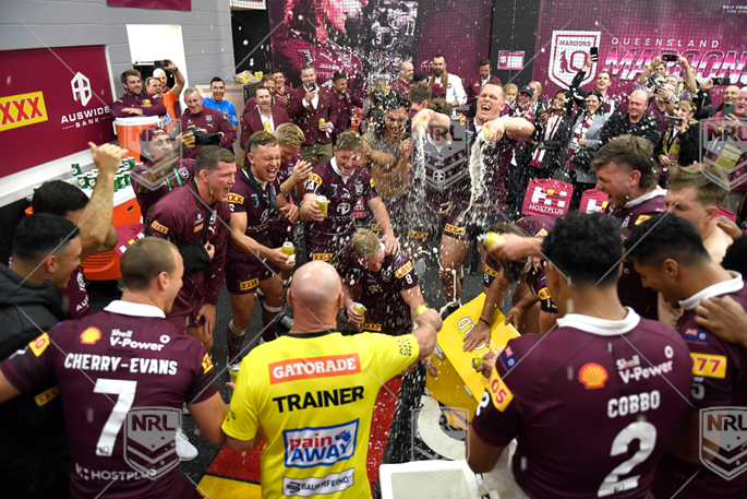 SOO 2023 RD01 Queensland v New South Wales - QLD Maroons Celebration