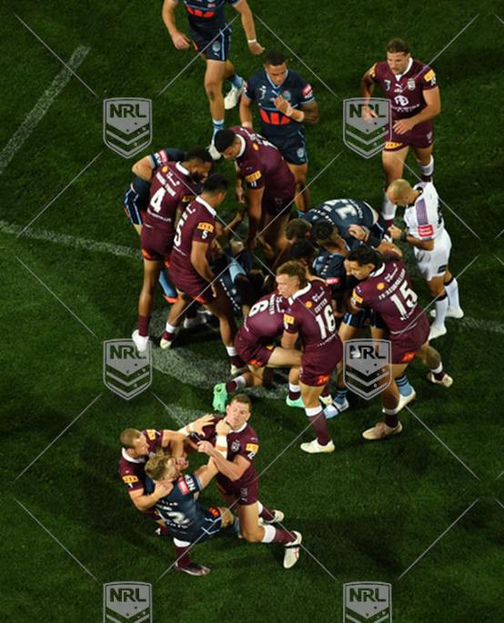 SOO 2023 RD01 Queensland v New South Wales - fight