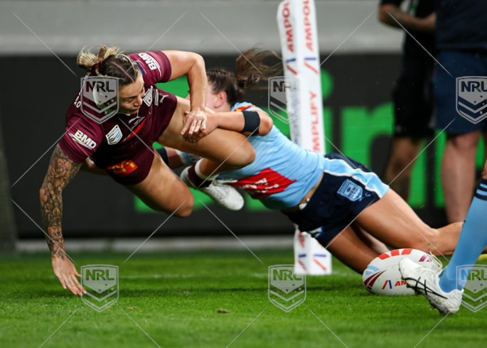 SOOW 2023 RD01 New South Wales Women v Queensland Women - Julia Robinson, Try
