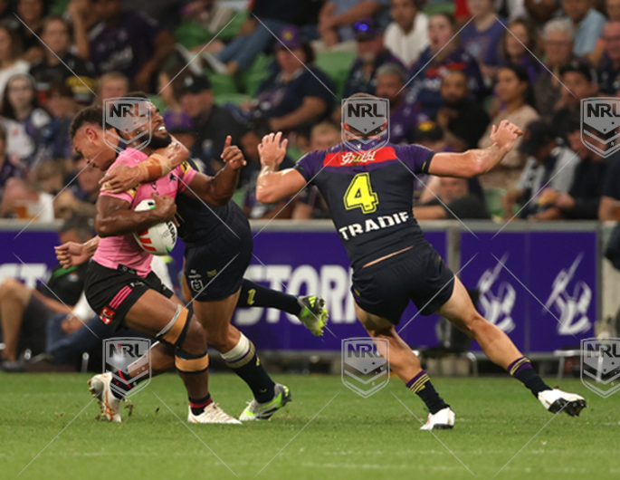 NRL 2024 RD01 Melbourne Storm v Penrith Panthers - Will Warbrick Sunia Turuva, ON REPORT