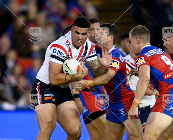 NRL 2024 RD06 Newcastle Knights v Sydney Roosters - Terrell May